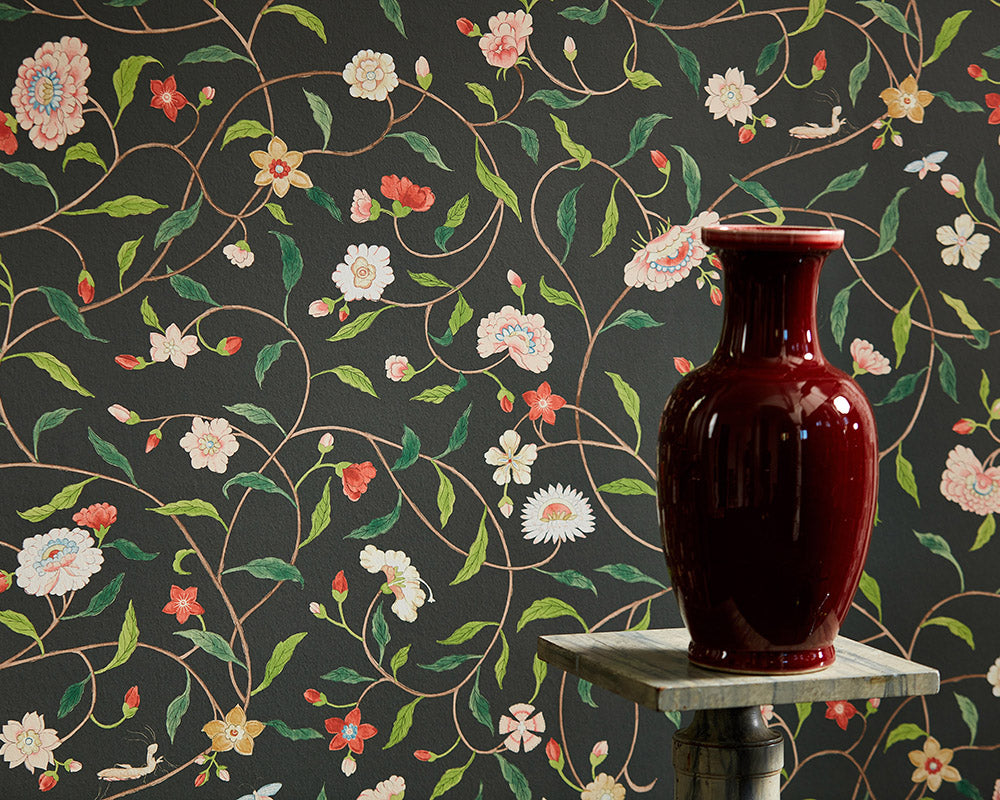 Zoffany Henrietta's Trail Wallpaper on a wall