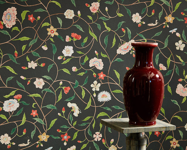 Zoffany Henrietta's Trail Wallpaper on a wall