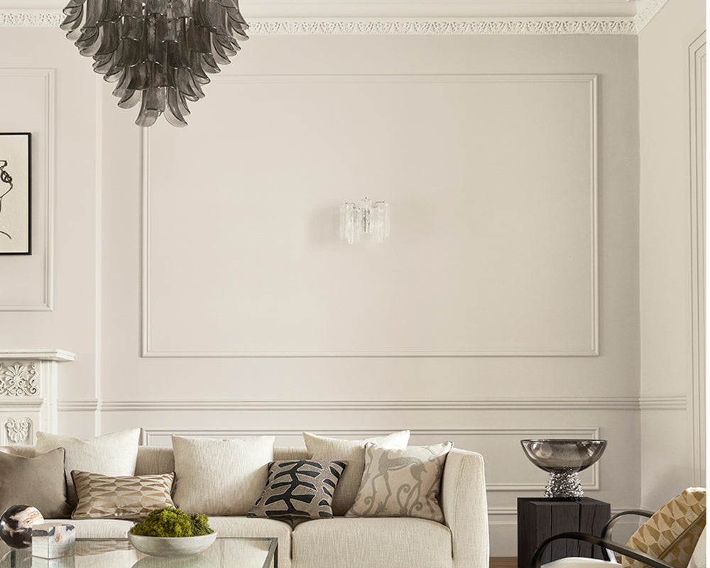 Zoffany Architects White Paint on living room walls