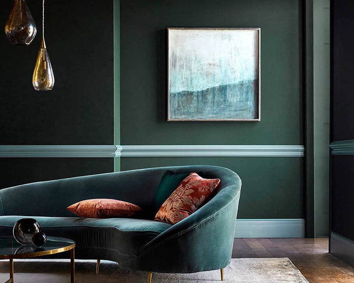 Zoffany Huntsman Green paint on walls