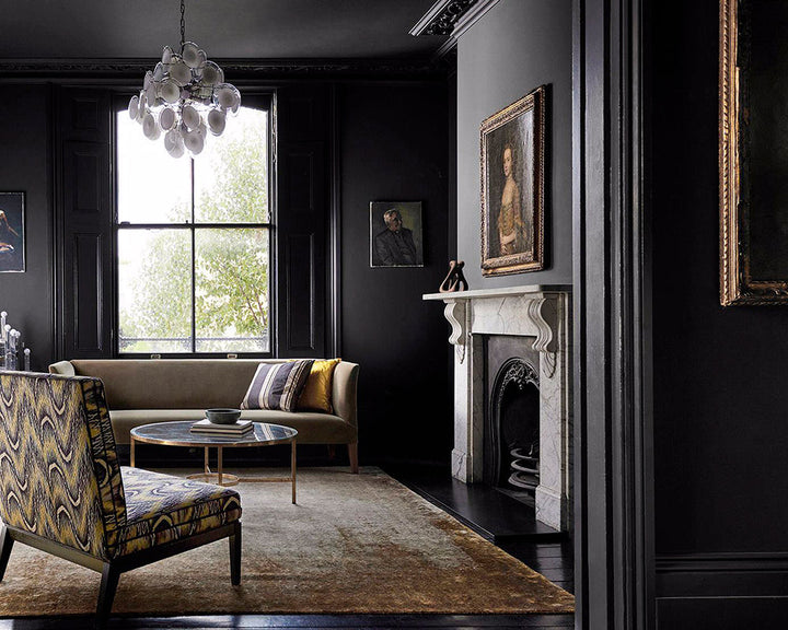 Zoffany Vine Black Paint on Walls