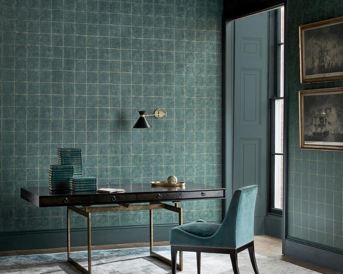 Zoffany Piastella Flint Grey 312948 Wallpaper