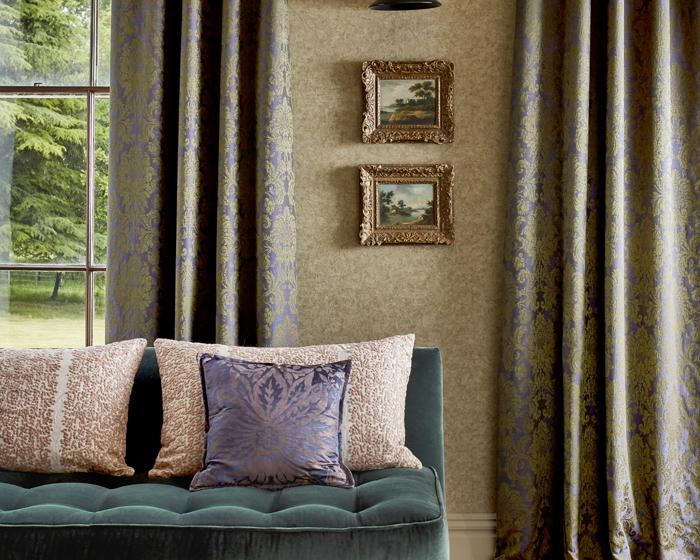 Zoffany Ajanta Zinc 312960 Wallpaper