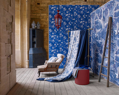 Zoffany Nostell Priory Wallpaper in room display