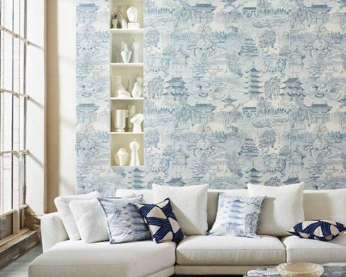 Zoffany Eastern Palace Wallpaper on Wall