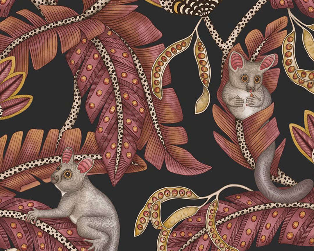 Cole & Son Bush Baby Wallpaper