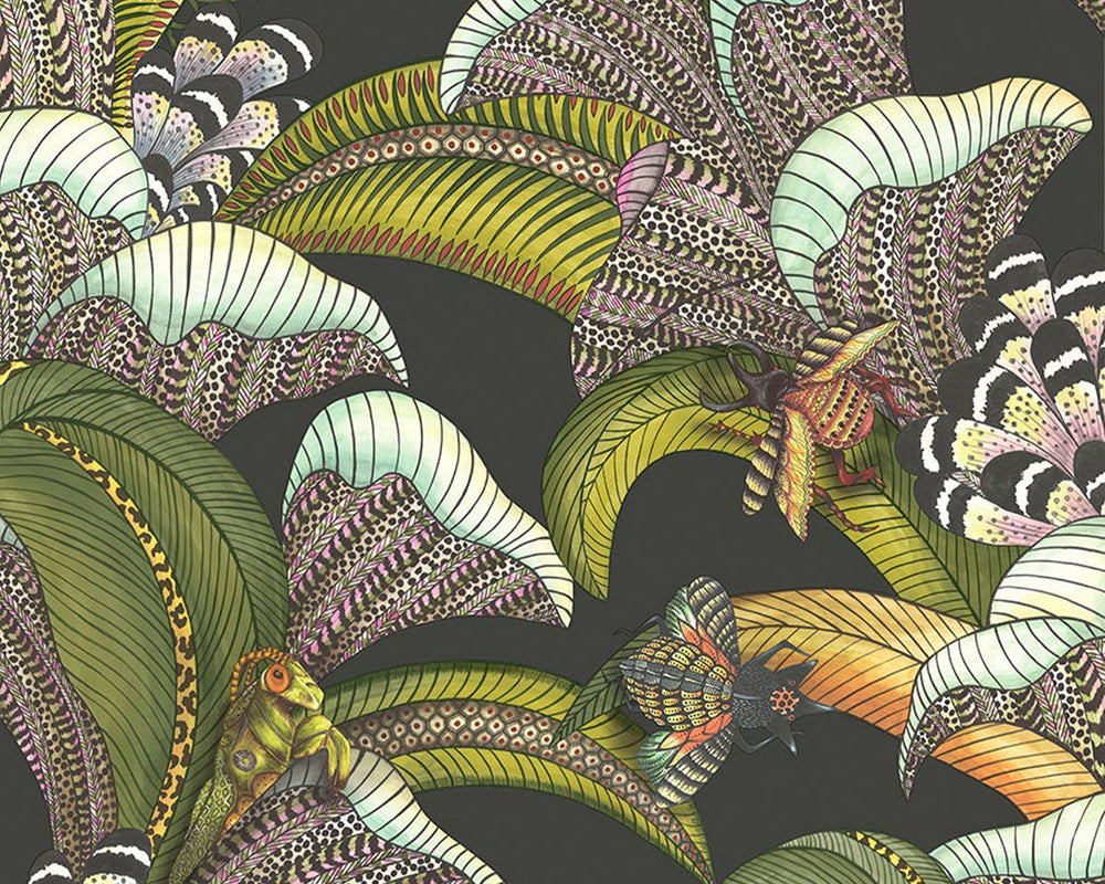 Cole & Son Hoopoe Leaves Wallpaper 1002