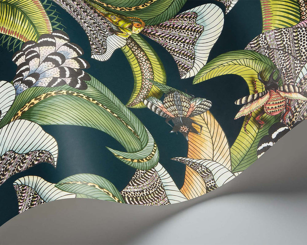 Cole & Son Hoopoe Leaves Wallpaper Roll 
