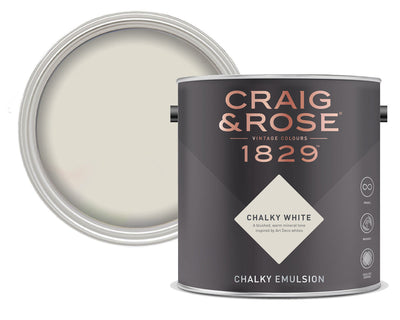 Craig & Rose Chalky White Paint