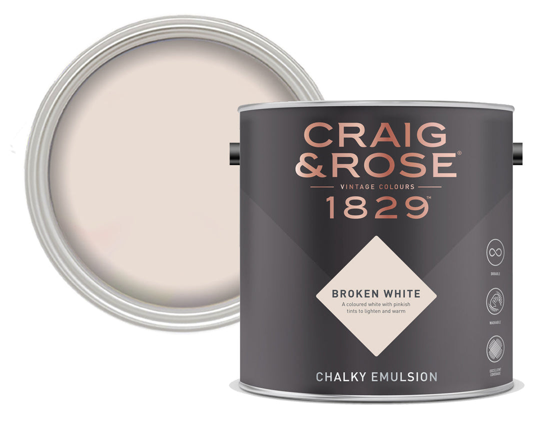 Craig & Rose Broken White Paint