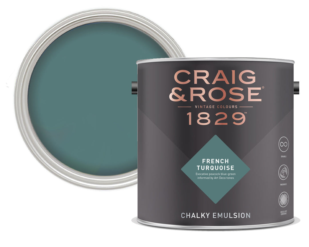 Craig & Rose French Turquoise Paint