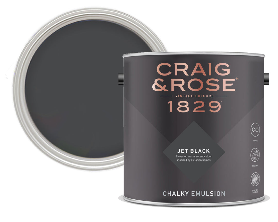 Craig & Rose Jet Black Paint