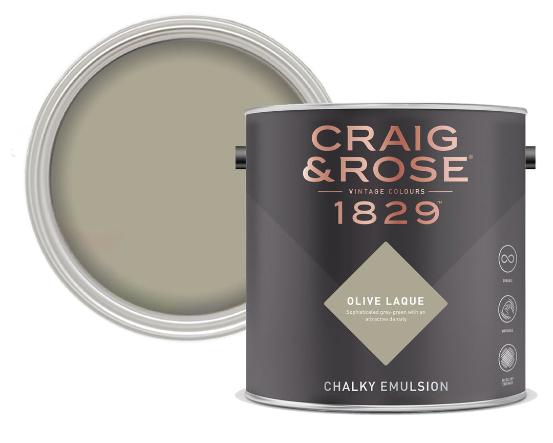 Craig & Rose Olive Laque Paint