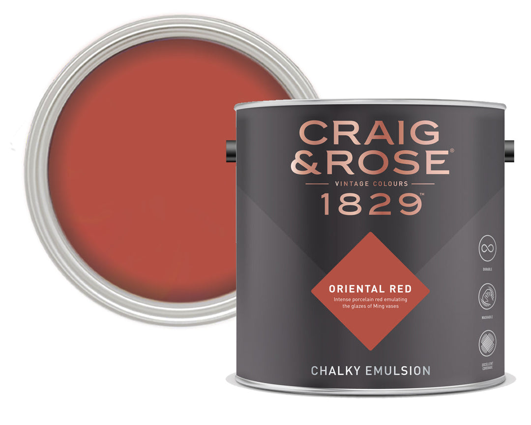 Craig & Rose Oriental Red Paint