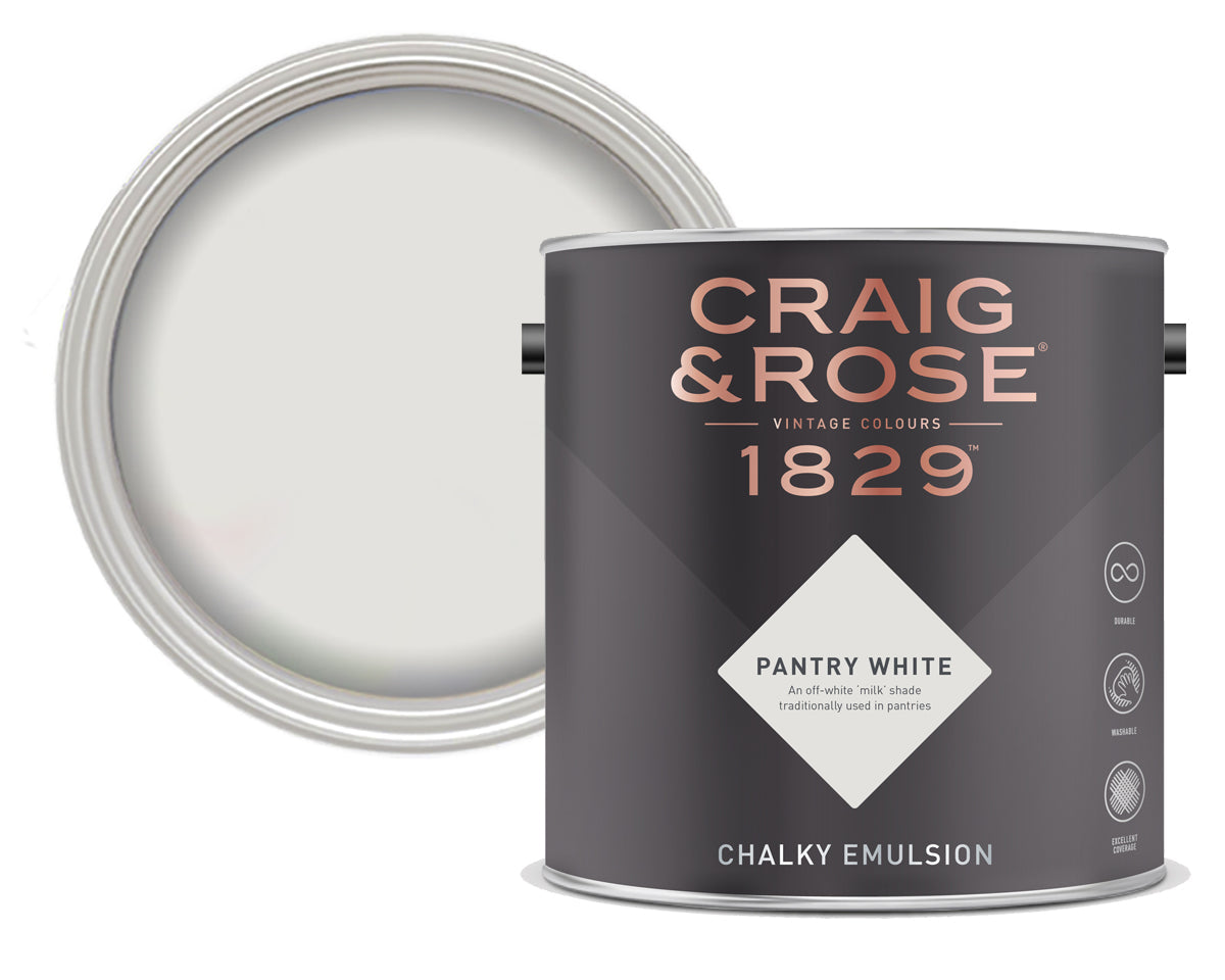 Craig & Rose Pantry White Paint