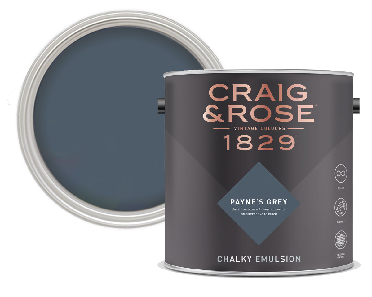 Craig & Rose Paynes Grey Paint