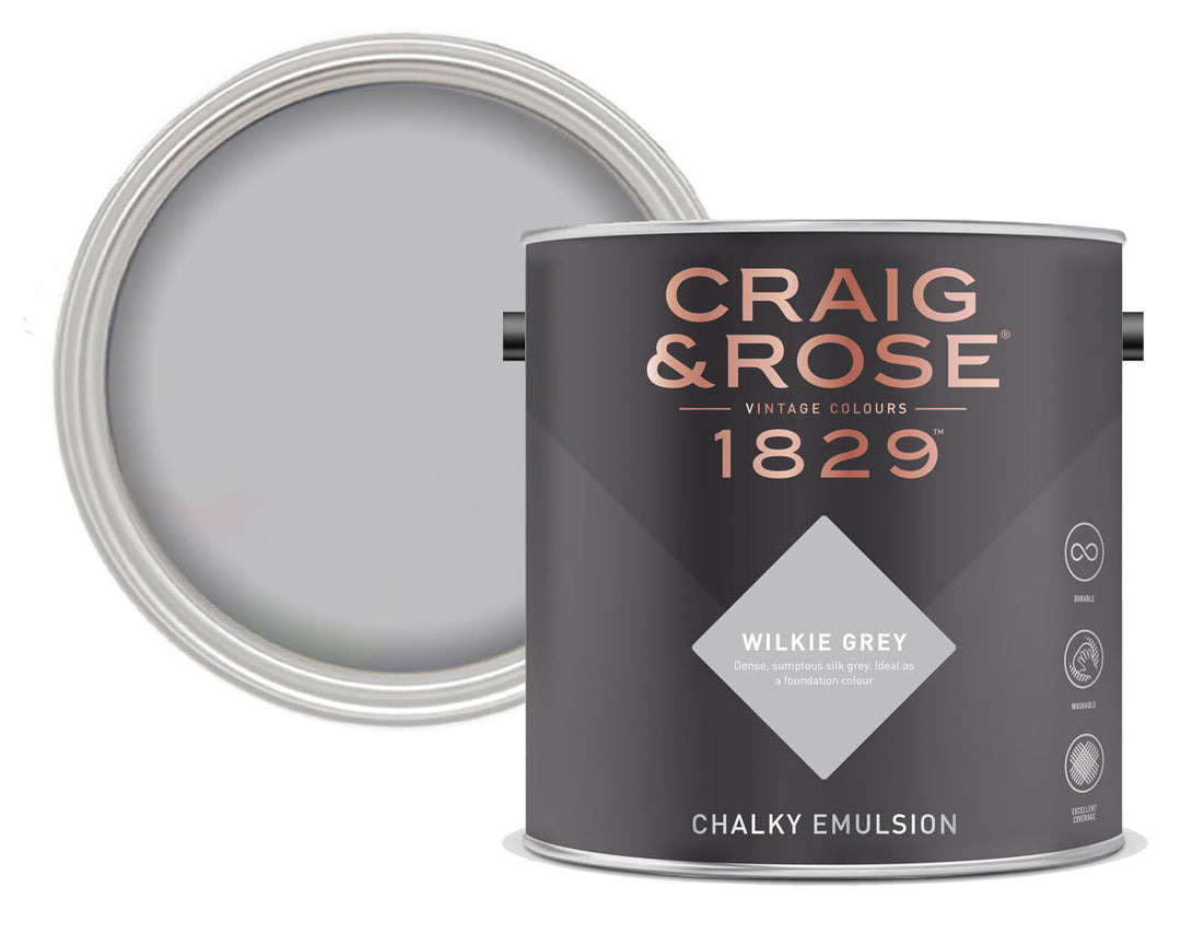 Craig & Rose Wilkie Grey Paint