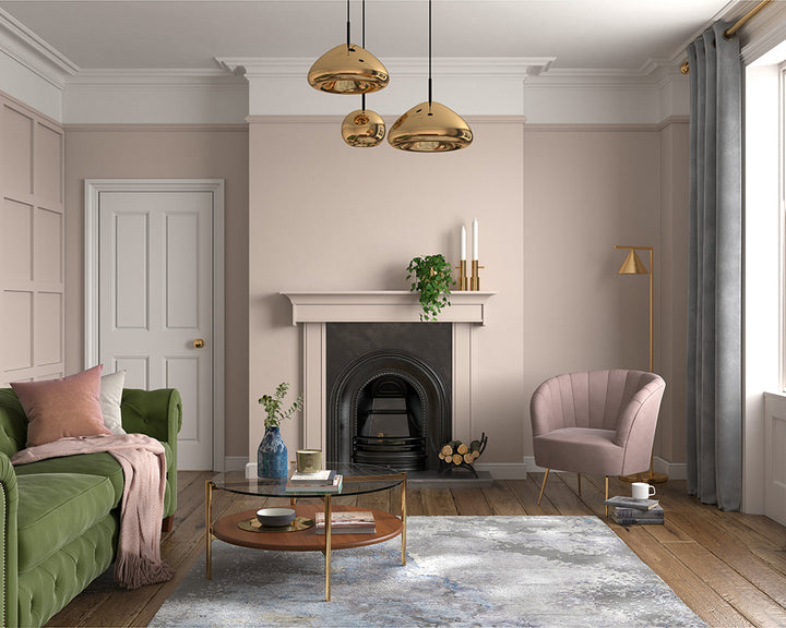 Dulux Heritage Biscuit Beige Paint in Living Room