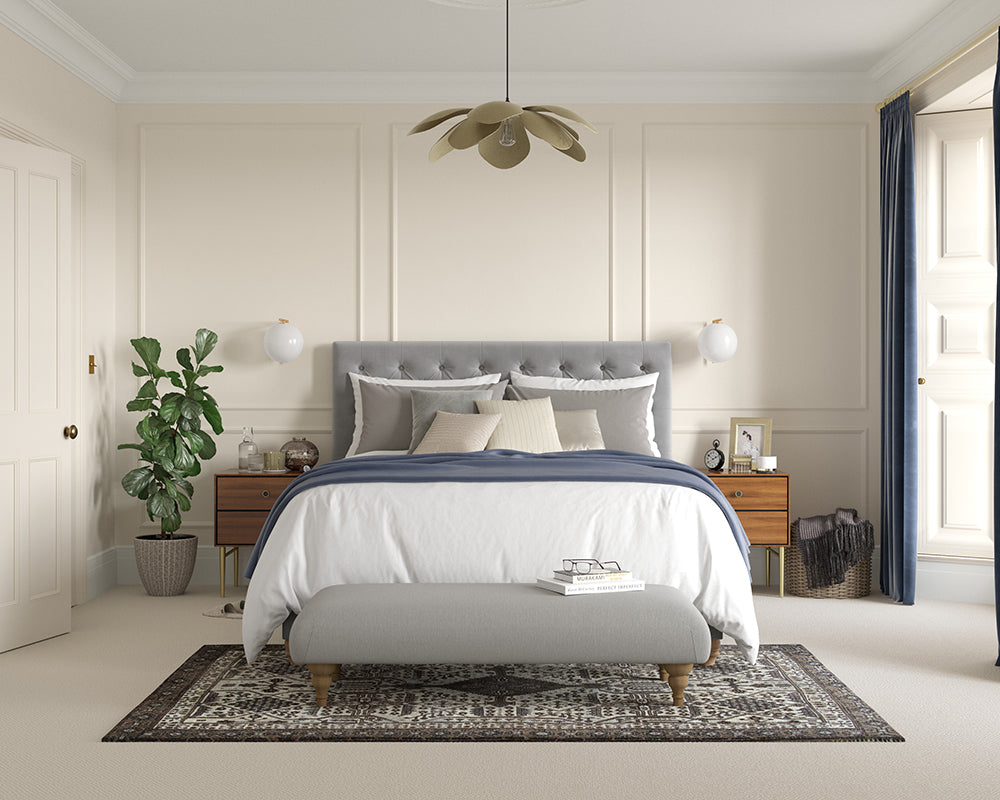 Dulux Heritage Candle Cream Bedroom