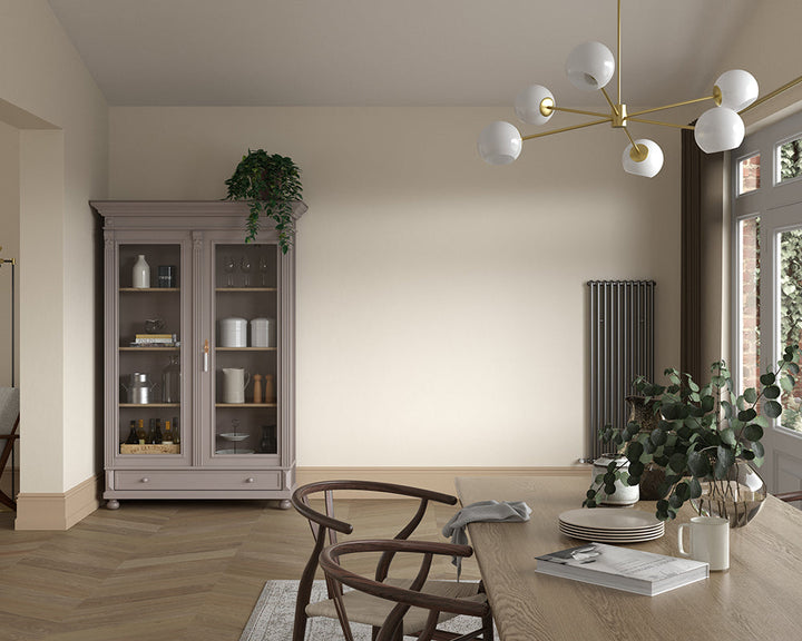 Dulux Heritage Candle Cream Paint in Dining Room