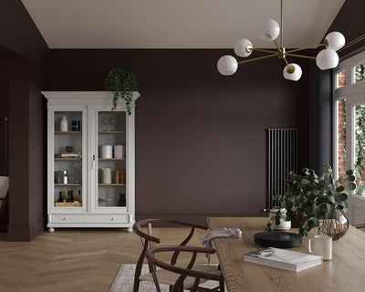 Dulux Heritage Cherry Truffle Paint in Dining Room