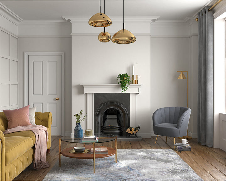 Dulux Heritage Chiltern White Paint in Living Room
