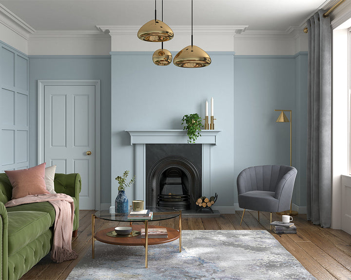 Dulux Heritage Country Sky Paint in Living Room
