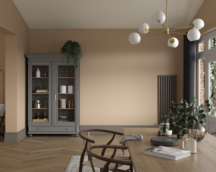 Dulux Heritage Dark Stone Paint in Dining Room