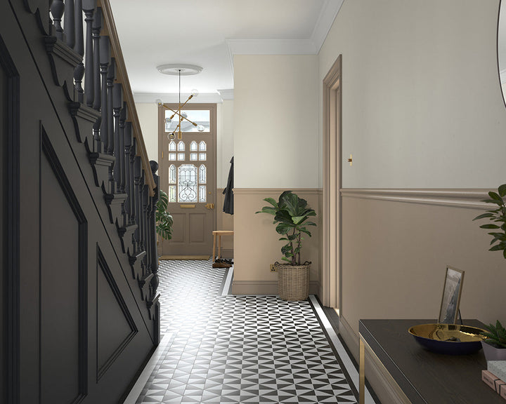 Dulux Heritage Dark Stone Paint in Hallway
