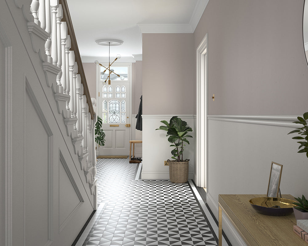 Dulux Heritage DH Linen Colour Paint in Hallway