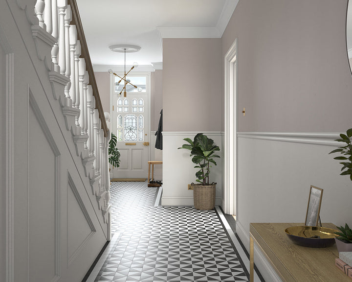 Dulux Heritage DH Linen Colour Paint in Hallway