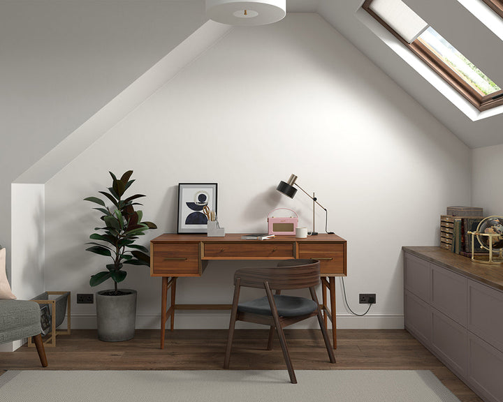Dulux Heritage DH Linen Colour Paint in Home Office