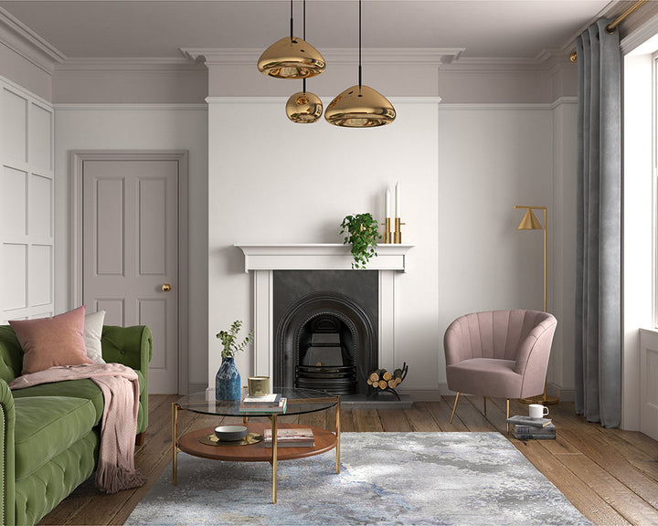 Dulux Heritage DH Linen Colour Paint in Living Room