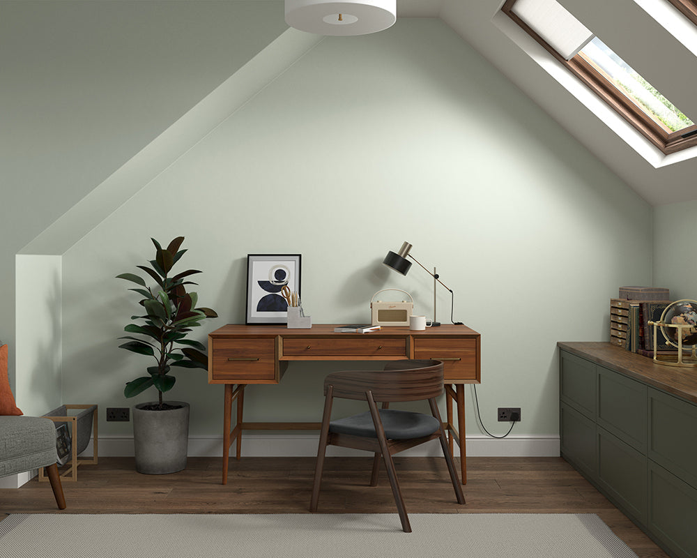 Dulux Heritage DH Pearl Colour Paint in Home Office