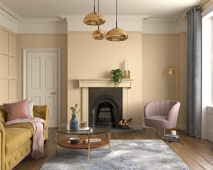 Dulux Heritage DH Stone Paint in Living Room