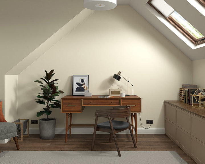 Dulux Heritage DH White Paint in Home Office