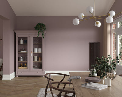 Dulux Heritage Dusted Heather Paint in Dining Room