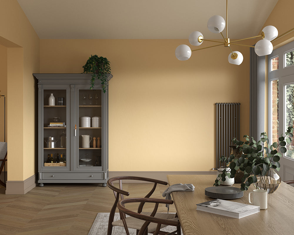 Dulux Heritage Golden Ivory Paint in Dining Room