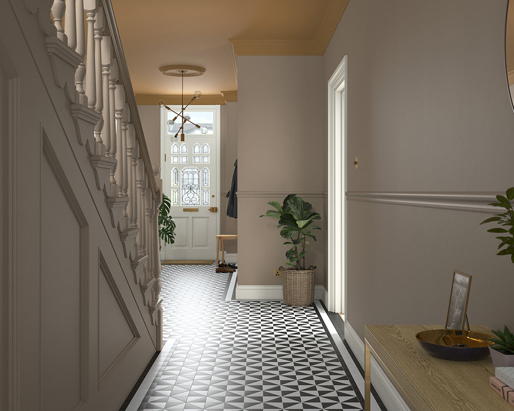 Dulux Heritage Jenny Wren Paint in Hallway