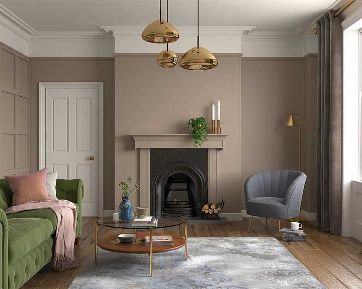 Dulux Heritage Jenny Wren Paint in Living Room