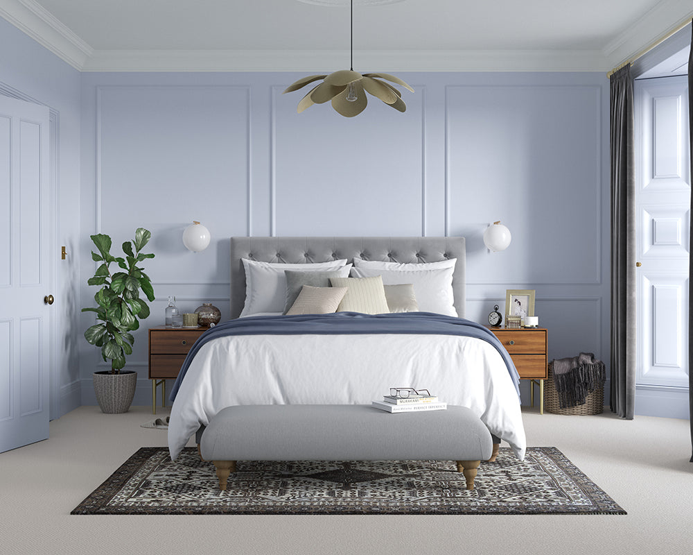 Dulux Heritage Lavender Grey Bedroom