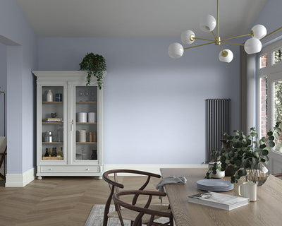 Dulux Heritage Lavender Grey Paint in Dining Room