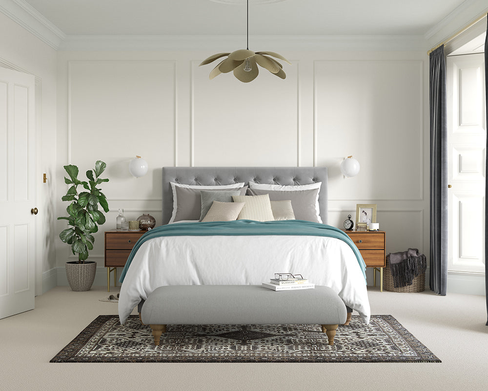 Dulux Heritage Linnet White Bedroom