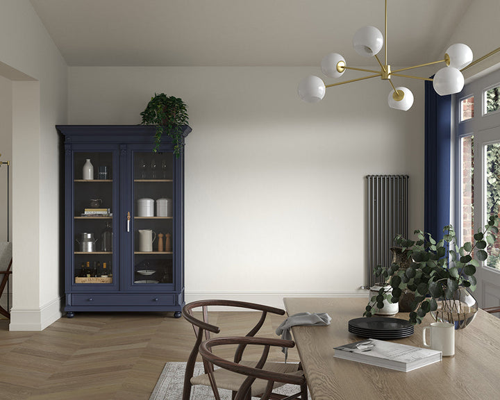 Dulux Heritage Linnet White Paint in Dining Room