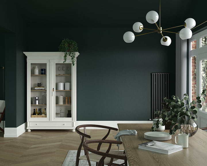 Dulux Heritage Mallard Green Paint in Dining Room