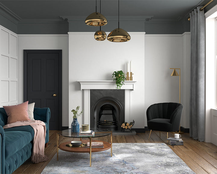 Dulux Heritage Mallow White Paint in Living Room