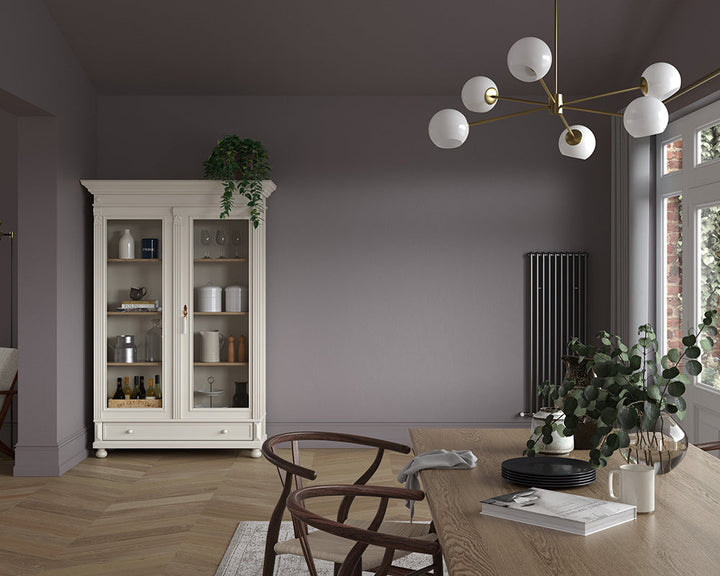 Dulux Heritage Mauve Mist Paint in Dining Room