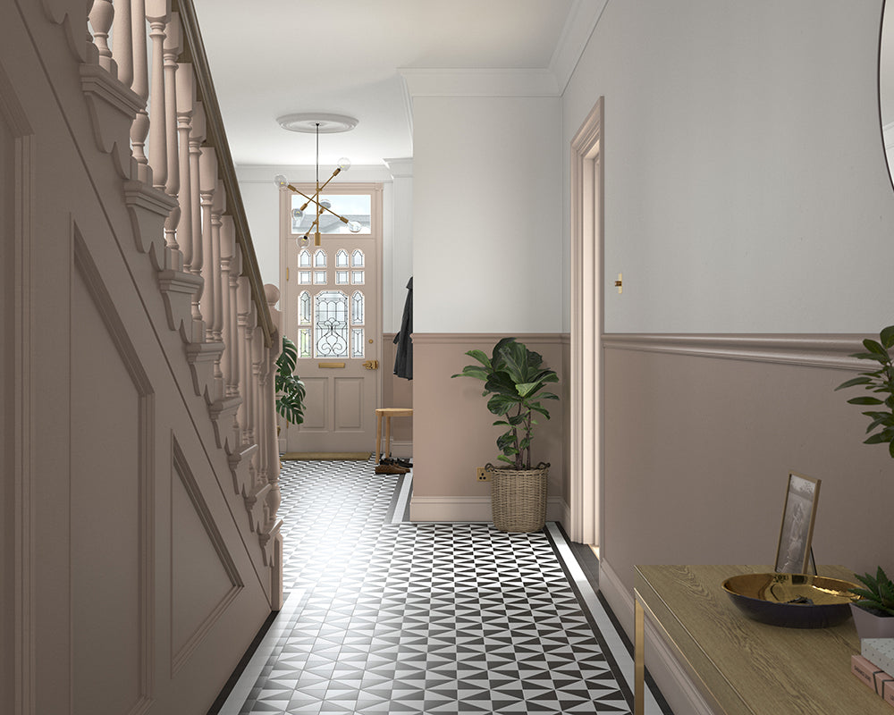 Dulux Heritage Mid Umber Paint in Hallway