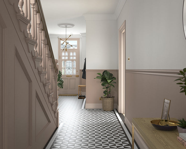Dulux Heritage Mid Umber Paint in Hallway