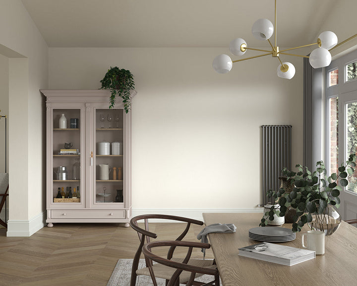 Dulux Heritage Piano White Paint in Dining Room